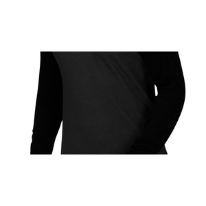 Felpa Termica con Cappuccio Hurley da Uomo, Taglia XX-Large, Grigia con Blocchi di Colore, Antivento, in Maglia, con Zip e Stampa Serigrafica nei Colori Antracite - Product Image 3