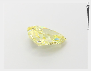 "Diamantes sueltos cultivados en laboratorio 1,5 CT 2 CT VS VVS Fancy Yellow Pear Cut IGI HPHT CVD Certified" - Product Image 5
