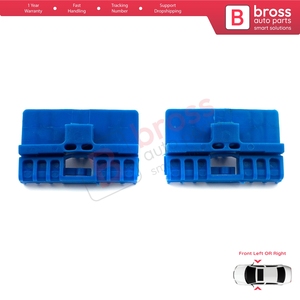 Clips de reparación de regulador de ventanilla eléctrica BWR4 delantero para A3 8L 1996-2003 2/3 puerta A6 C5 4B A4 B6 B7 Seat Exeo 3R 8L3837461 4B0837461 - Product Image 3