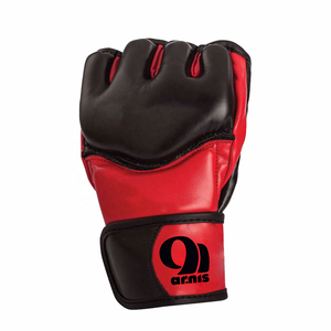 Gants MMA pour Muay Thai Kickboxing Training & Sparring PU Leather Thumb Grappling Gloves - Product Image 2