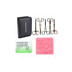 ชุดอุปกรณ์เย็บแผลสำหรับฝึกเย็บชุดเครื่องมือครบชุดสำหรับนักศึกษาแพทย์ฝึกหัดการเย็บ - Product Image 1