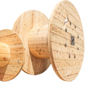 OEM-kit de cable de tambor de madera/madera contrachapada, tambor de diseño personalizado, carrete de Cable, proveedor dorado, tambor de Cable - Product Image 2