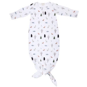 Vestido de noche de manga larga cómodo para recién nacido, algodón suave y 95% de bambú, 5% Elastano, ropa de dormir sostenible para bebé - Product Image 2