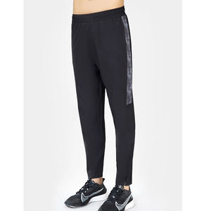 Pantalon de jogging de sport décontracté en dentelle légère pour hommes taille élastique pantalon de survêtement d'entraînement respirant et extensible pour la course à pied - Product Image 5