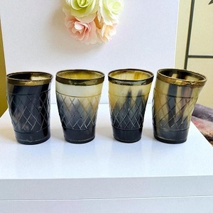 Super Quality Buffalo <b>Horn</b> Glass Natural <b>Horn</b> <b>Viking</b> <b>Horn</b> Glass Cups High Quality Products Drinking Glass for Restaurant Agate - Product Image 2