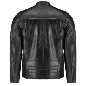 Chaqueta de Motero para Hombre, Tela Suave, Ajuste Cómodo, Opción de Logotipo Personalizado, para Ropa Urbana, Salidas Informales, Viajes y Uso Diario - Product Image 2