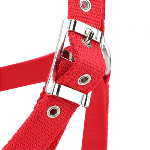 Cabestro ajustable para montar a caballo, cabestro duradero, diseño práctico, cómodo, cabestros para caballos, sillín inglés, cabestros de nailon - Product Image 4