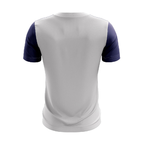 Polo personnalisé sublimé 100% polyester à manches courtes polo de cricket imprimé pour homme - Product Image 3