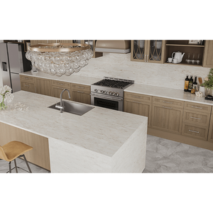 Cristal de Cuarzo Dolomitas, Ecológico, Impermeable, Duradero, Diseño Moderno, Gran Losa - Product Image 6