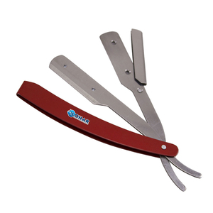 Maquinilla de afeitar profesional para salón de peluquería, afeitado de garganta de corte recto, instrumentos de cuidado de belleza de acero inoxidable completo, salón y uso doméstico - Product Image 2