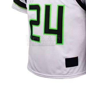 Uniformes professionnels de crosse en tissu respirant de haute qualité Couleur de logo personnalisé pour équipes joueurs grande taille Sportswear en vrac - Product Image 4