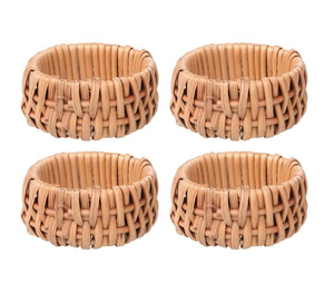 Rond de serviette Vaisselle décorative rustique et écologique pour salle à manger élégante Produits de vente chaude - Product Image 2