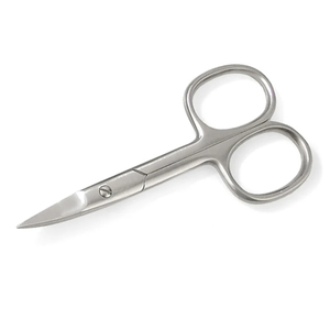 Tijeras Recortadoras de Vello Nasal de 4.5 Pulgadas con Punta Curva Afilada de Acero Inoxidable para Diestros, Duraderas, para el Cuidado de Barba, Bigote y Uñas - Product Image 5