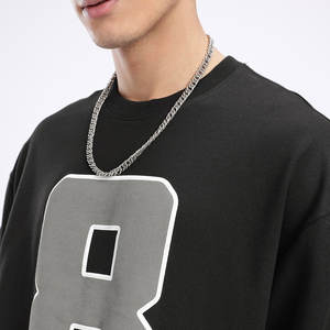 Sudadera de Hombre Estampada de Algodón Combinado, Precio Accesible, Superventas, Estilo Casual, Corte Ajustado, Tallas Grandes - Product Image 5