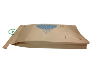 Bolsas de papel Kraft blancas con fondo cosido de 20kg y 25kg de calidad alimentaria para harina, azúcar, patatas, productos químicos - Product Image 5