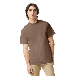 100% algodón prenda teñida camiseta de peso pesado transpirable - Product Image 5