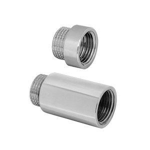 Exportateur et grossiste de raccord de rallonge en laiton haute pression chromé à base droite huile eau gaz meilleure qualité - Product Image 1