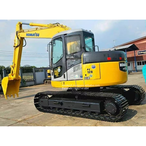 Mini-excavatrice sur chenilles hydraulique Komatsu PC128US, performances élevées, moteur Yanmar, pompe d'origine importée, engrenage, 1 an - Product Image 2