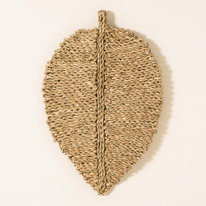 Decorative <b>wall</b> designs weaving seagrass hanging <b>arts</b> sea grass <b>wall</b>-mounted <b>art</b> home decoration - Product Image 3