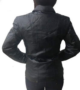 New Arrival Fashion Leather <b>Jackets</b> Original <b>Sheep</b> <b>Skin</b> Leather Custom Size New Stylish Windproof Outwear Leather <b>Jacket</b> - Product Image 4