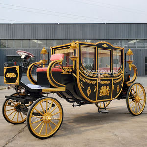 Super Réductions Véhicule de mariage touristique Wagon Vente en gros Voitures royales Cendrillon Chariot sans cheval en vente - Product Image 5