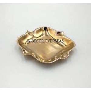 ที่เขี่ยบุหรี่และที่เขี่ยซิการ์ทำจากโลหะเกรดพิเศษชุบทองหรูหรา - Product Image 1