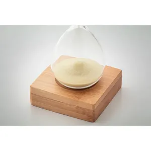 Produit de merchandising personnalisé en bambou, chronomètre en forme de sablier - Product Image 3