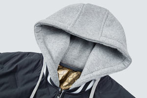 Veste d'hiver décontractée pour homme, veste chaude pour jeunes avec capuche épaisse, veste rembourrée - Product Image 2