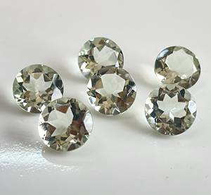 พลอยอเมทิสต์สีเขียวธรรมชาติขนาด9มม. ทรงเหลี่ยมเพชรพลอยสีเขียวแบบหลวม - Product Image 5