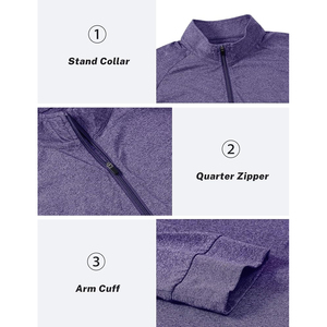 Men High Performance Quarter <b>ZIP</b> Golf Pullover Men Slim Fit Long Sleeve Half <b>ZIP</b> <b>Shirt</b> For Men Sports Style <b>Shirts</b> - Product Image 6
