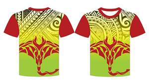 Nuevo diseño Casual hombres 100% poliéster sólido sublimación camisetas verano desgaste transpirable ecológico al por mayor - Product Image 5