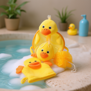 Set da Bagno Personalizzato Hilla per Bambini, Accessori Personalizzati per l'Ora del Bagnetto - Product Image 3