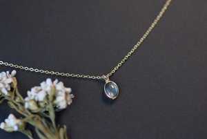 Collier de Labradorite en argent Sterling or vintage fait à la main, fil de pierres précieuses naturelles, énergie de guérison, cadeau de fiançailles parfait - Product Image 2