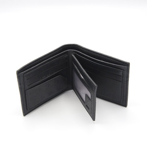 Tarjetero de alta calidad, monedero hecho a mano para hombre, billetera corta de cuero con patrón de rayas genuinas 100%, billetera de cuero de vaca loca - Product Image 5