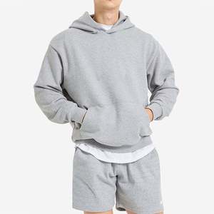 Sweat-shirt unisexe surdimensionné en molleton 100 % coton personnalisé, épais, à épaules tombantes, brodé, style streetwear ample - Product Image 4