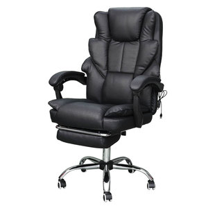 เก้าอี้สำนักงานปรับเอนได้สำหรับผู้หญิงสุดหรูพร้อมที่วางเท้า - Product Image 2
