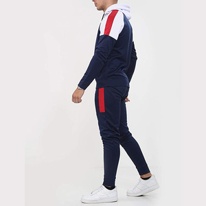Durable Fabric OEM Service Wholesale Price Cheap Rate Casual Wear Tracksuit For <b>Men</b> With <b>Zip</b> <b>Up</b> Closure <b>Shirt</b> Full Sleeves &Hood - Product Image 3
