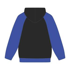 Sudadera con Capucha de Manga Raglán con Bordado Chenille de la Hermandad Griega Zeta Phi Beta, Estilo Universitario, para Graduados de HBCU - Product Image 3