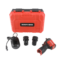 Clé à chocs électrique sans fil 16V BMC Set BP-IW16B, embout 1/2 pouce, couple élevé 220 Nm, avec 2 batteries et 1 chargeur
