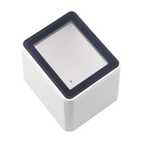 Lecteur de codes-barres automatique sans fil Bt, grande fenêtre, couverture à 360 degrés, longue distance, supermarché, magasin de détail, boîte de paiement