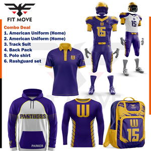 Nueva llegada Venta caliente Custom Made American Combo set de alta calidad Unisex American transpirable Polo shirt y rashguard al por mayor - Product Image 6