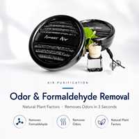 Diffuseur Purificateur d'Air Naturel pour Voiture, Éliminateur d'Odeurs, Idéal pour les Odeurs d'Animaux, de Fumée et de Nourriture