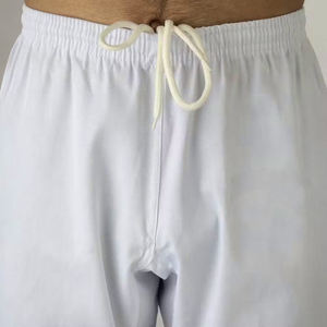 2025 Customized Approved High Quality Spandex/Polyester Durable Quick Dry Breathable Lightweight <b>White</b> Gi Wrestling Uniform - Product Image 6