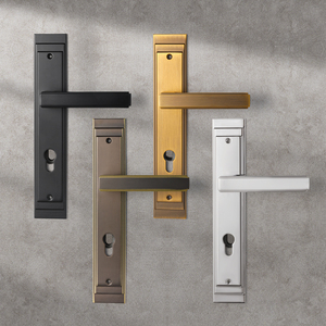 Goo-Ki Khóa Tay Nắm Cửa Bằng Hợp Kim Kẽm Nhúng Lỗ 85 Lỗ Bảng Thiết Kế Cổ Điển - Product Image 5