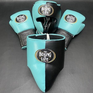 No Boxing No Life Elite Boxing Set with Premium Gloves <b>Head</b> Guard Groin Guard Complete Sparring <b>Training</b> Kit Adult And Children - Product Image 6