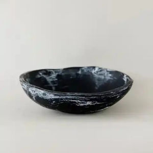 Tazón de sopa de resina de alta calidad, precio personalizado, cuencos de aperitivo artesanales, frutero decorado antiguo, cuencos de decoración de boda - Product Image 1