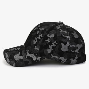 Casquettes de baseball à 5 panneaux, durables, en coton 100 %, design personnalisable, unisexe, ajustables, pour toutes les saisons, utilisation en extérieur, simples - Product Image 4