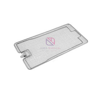 Premium Stainless Steel Surgical Wire <b>Mesh</b> <b>Basket</b> Lid for Manual Instruments | ISO Compliance Guaranteed - Product Image 4
