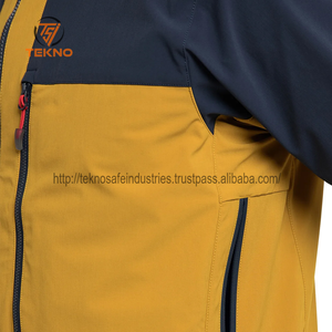 Veste Softshell pour hommes à manches longues fabriquée en usine à vendre Veste Softshell pour hommes à la mode d'hiver pour l'extérieur Entretien OEM - Product Image 4