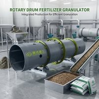 Machine à granulés d'engrais rotative pour la production d'engrais organiques et de compost